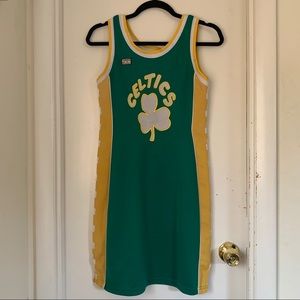 Vintage Hardwood Classics Celtics jersey dress!